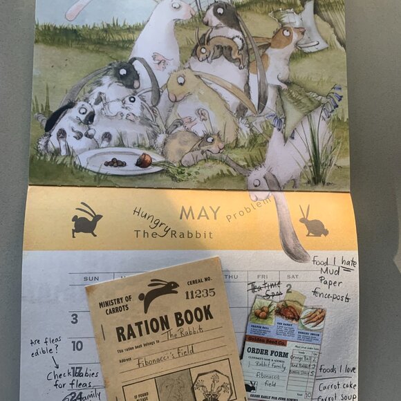 Award winning picture book The Rabbit Problem by Emily Gravett - Picture 7 of 10